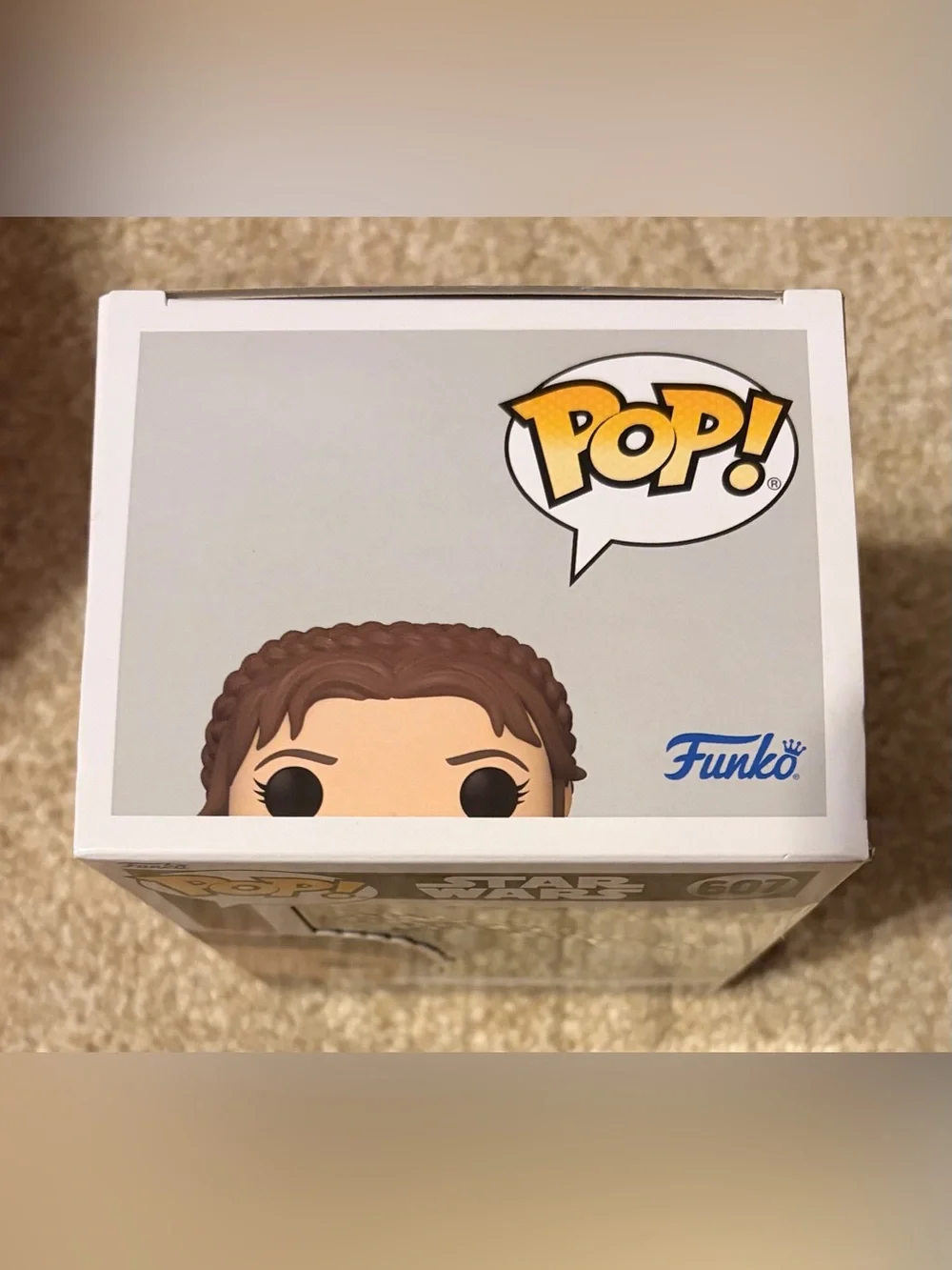 Funko Pop Star Wars Princess Leia Bobblehead #607 New